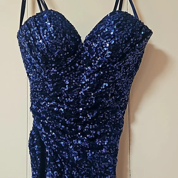 Sequin Prom Dress - Picture 1 of 2